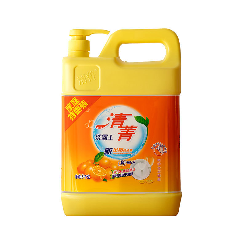 清菁洗霸王新金(jīn)桔洗潔精5千克